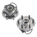 Front Wheel Hub Bearing Assembly for GMC Cadillac Chevy 4WD 6 Lugs w/ ABS